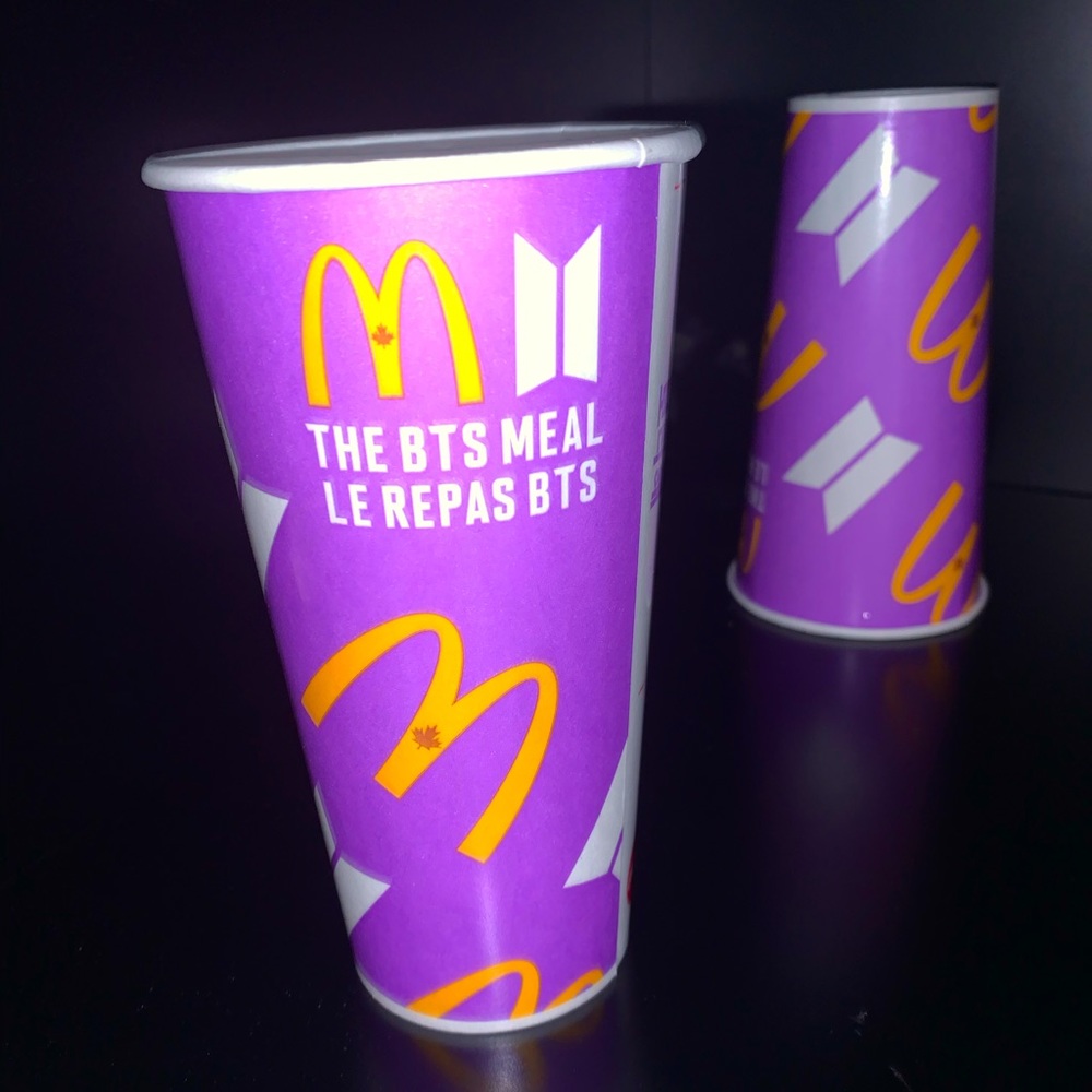 BTS McDonald’s Cups